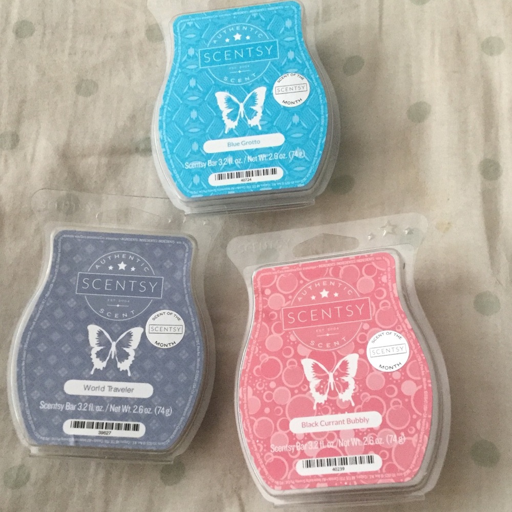 Lot of 3 Scentsy bars