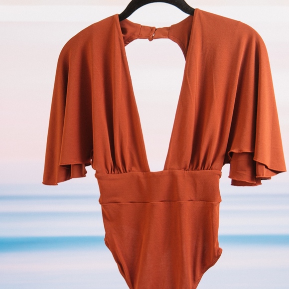 Free People Tops - Free People Hello It's Me Bodysuit, Never Worn