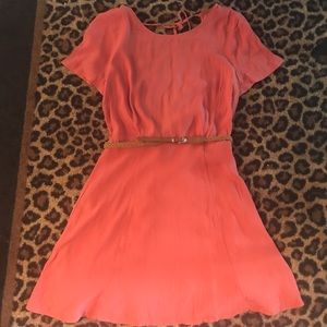 NWT Forever 21 dress S open back fit and flare
