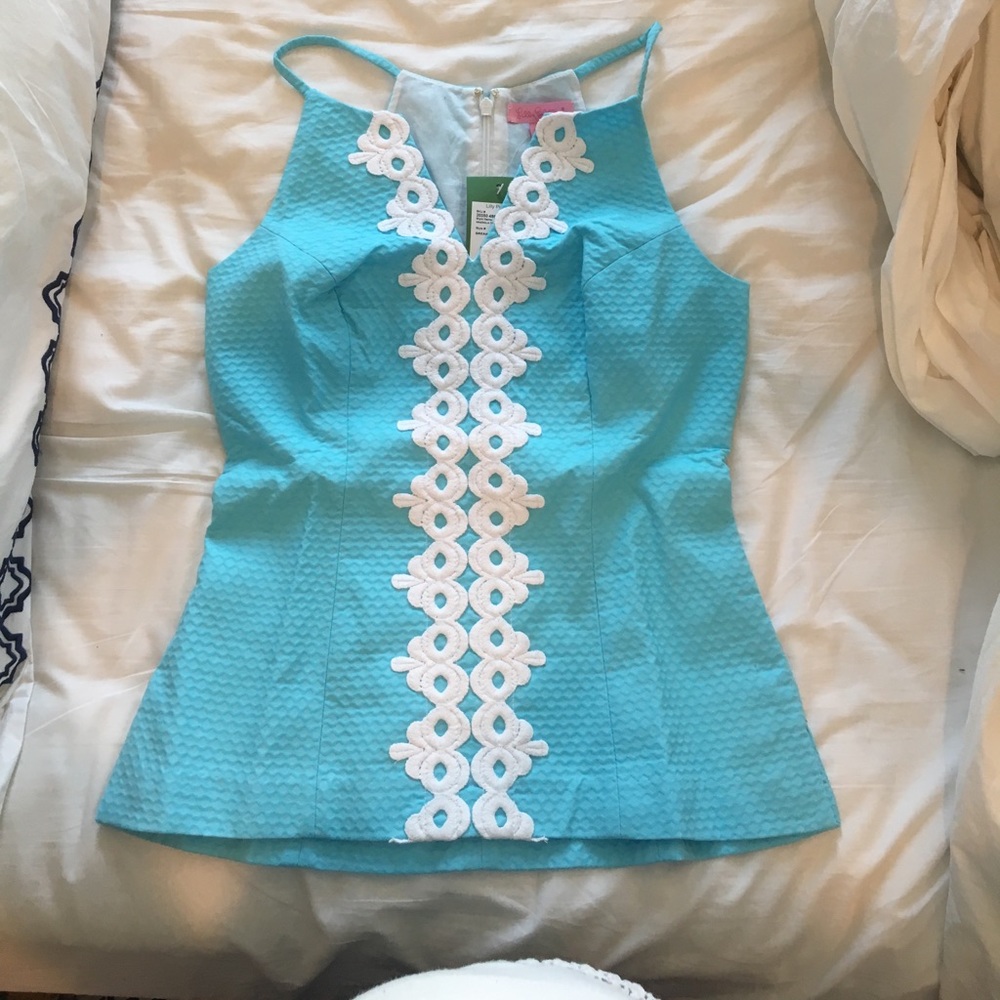 Lilly Pulitzer Magnolia Halter Top