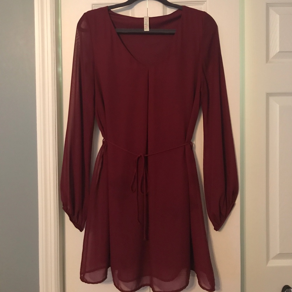 Beautiful Maroon Dress