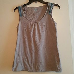 Old navy embroidered strap tank top