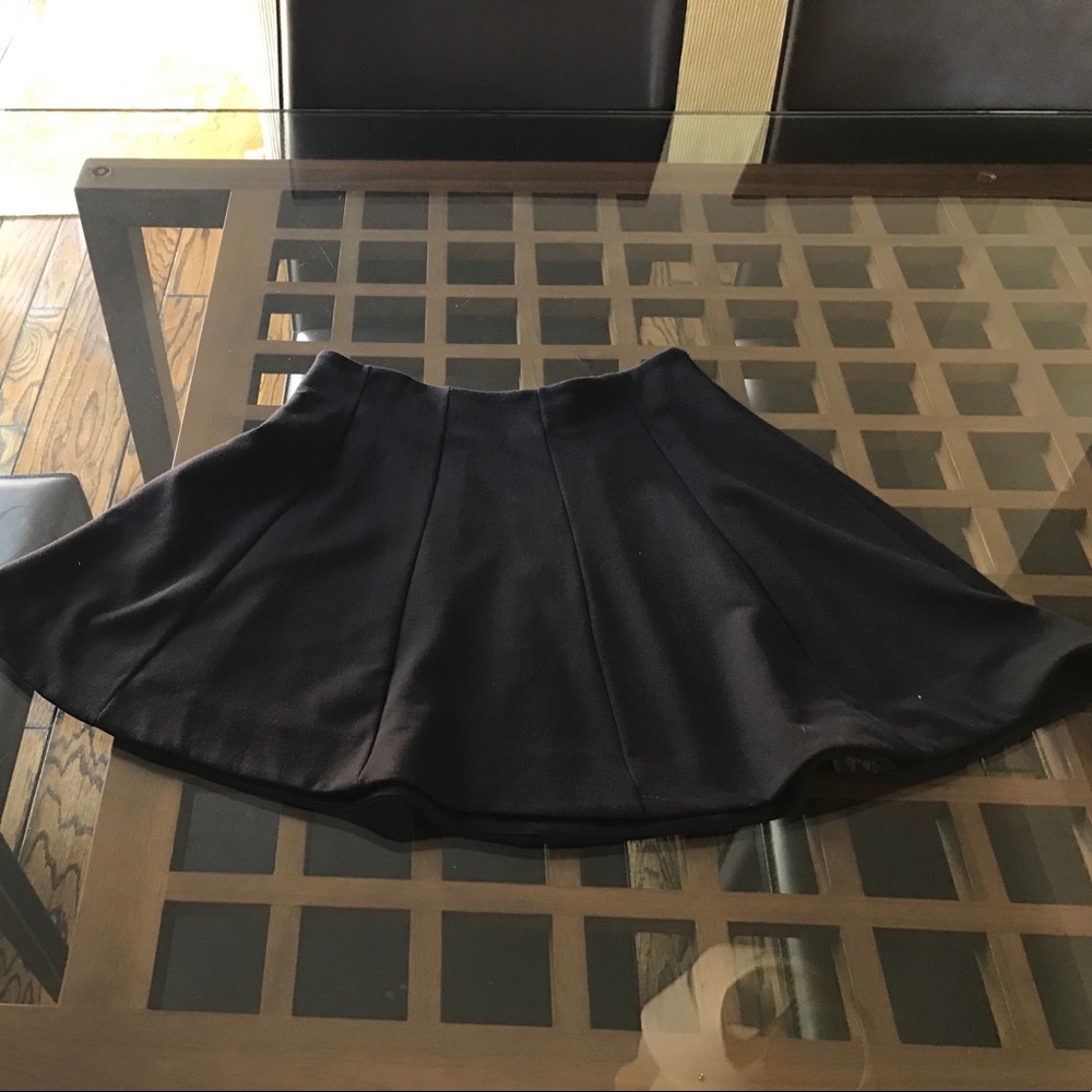 Black skater skirt!