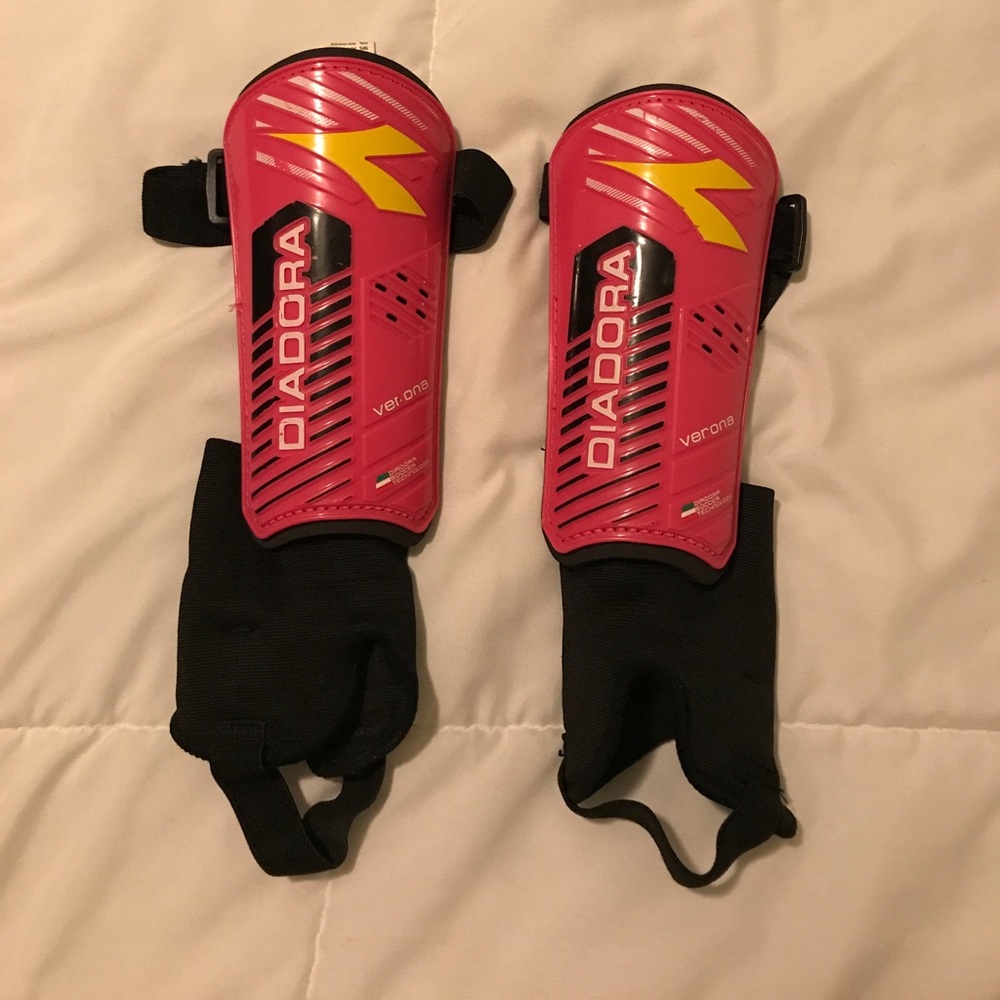 Girls shin guards