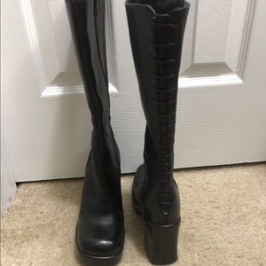 Steve Madden Lerke stacked heeled boots