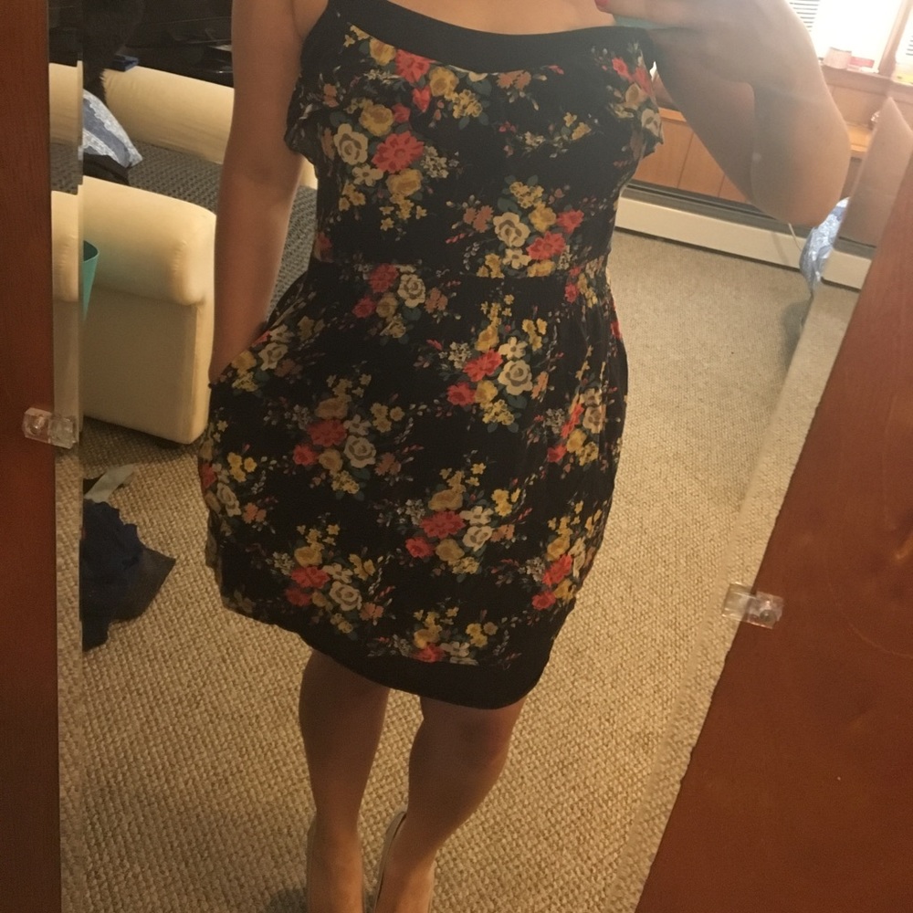 Short floral dress