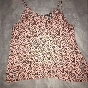 Floral print tank top
