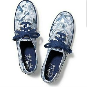 EUC ModCloth Floral Sneakers (Sz 8.5) by Keds