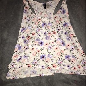 Floral tank top