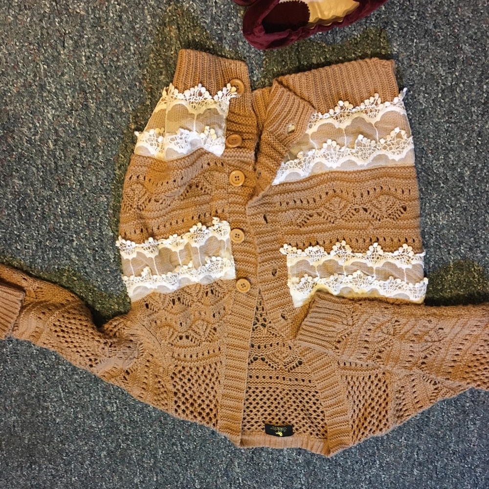 Crochet sweater