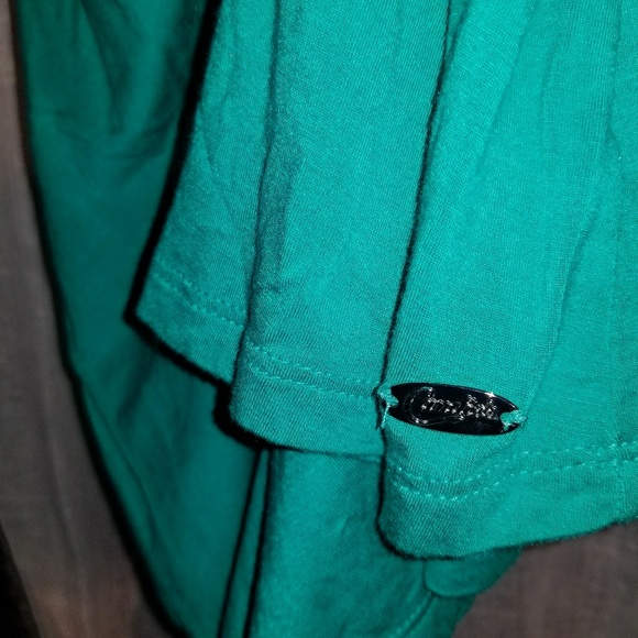 NEW Candie's Green Razor Back Top - Picture 6 of 7