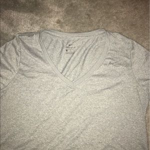 Dry-fit v-neck