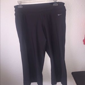 Nike dri fit wide leggings