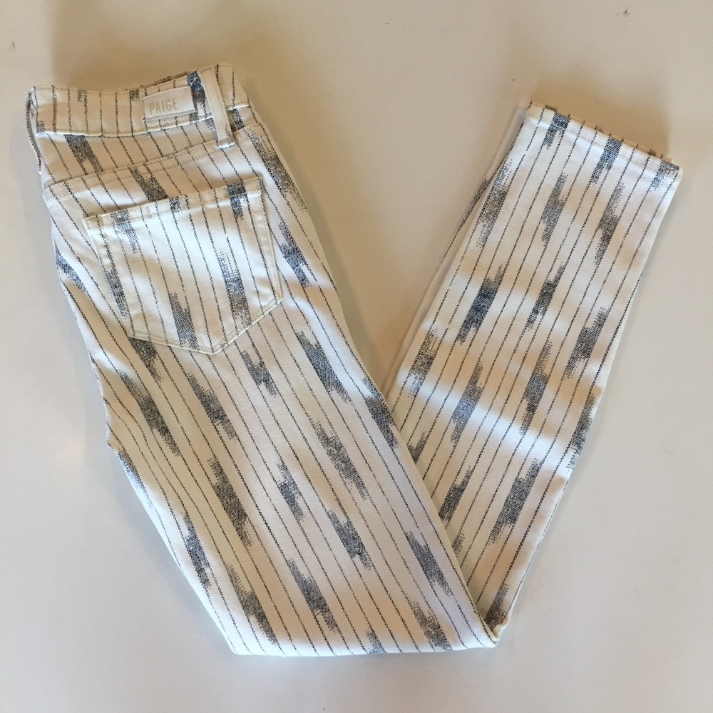 PAIGE Verdugo Ankle Nori Print Skinny