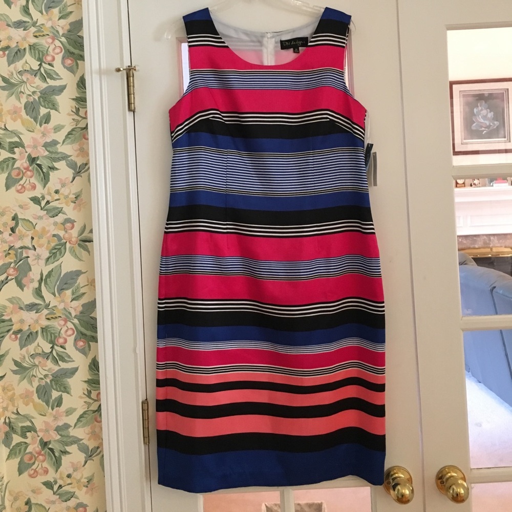 NWT- DN Design Sleeveless Sheath Dress