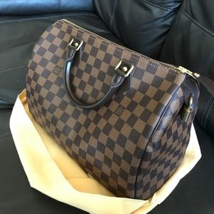 Louis Vuitton Speedy 30 Damier Ebene