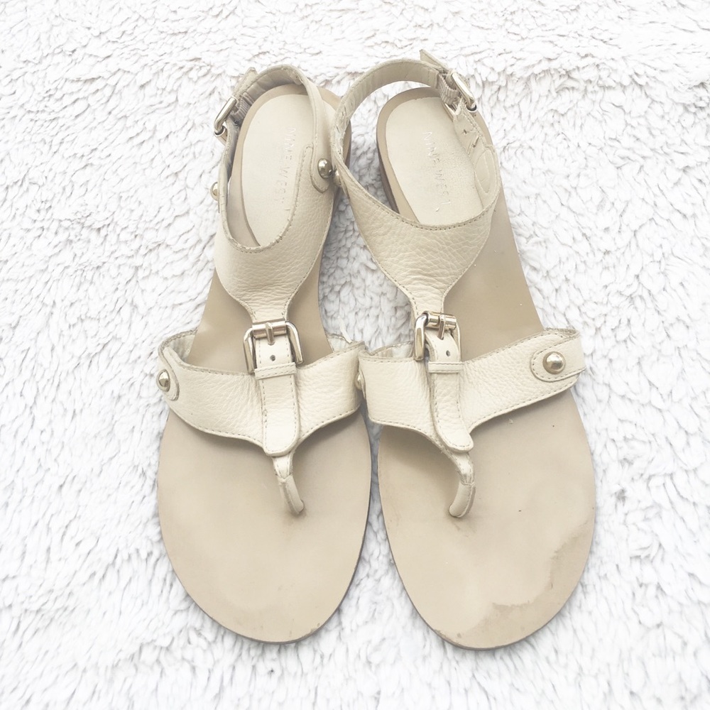 Nine West Creamy Sandals