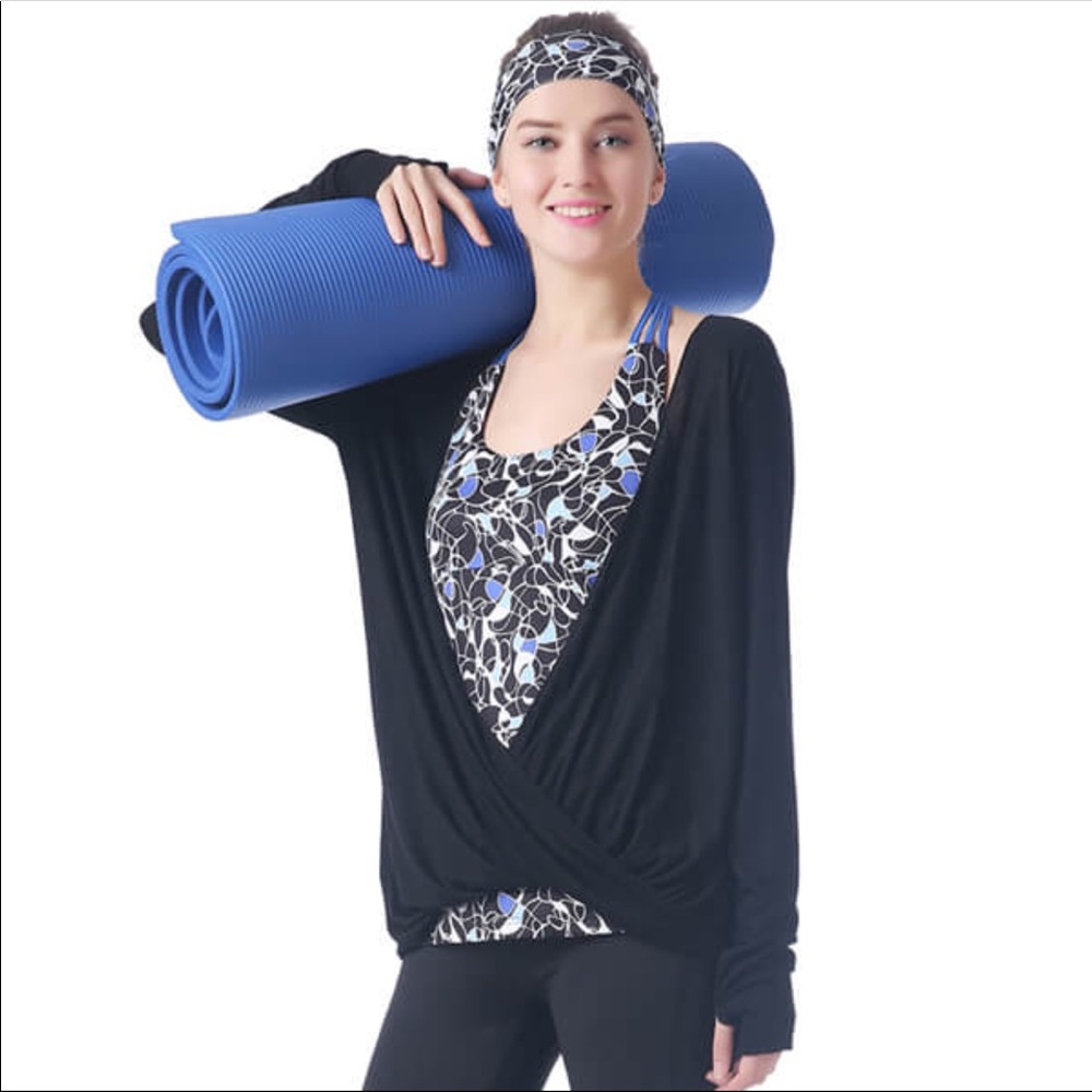 Open Front Yoga Top