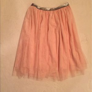Blush tulle skirt from Target
