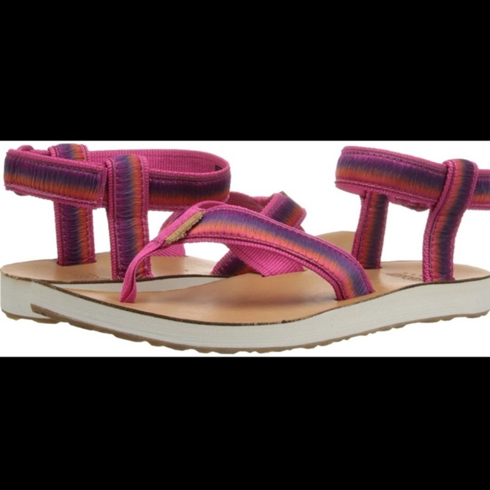 BRAND NEW✨ Rainbow Teva sandals