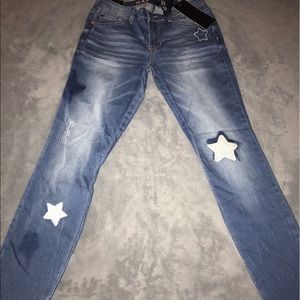 Dark wash jeans