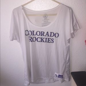 Colorado Rockies fashionable top