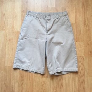 IZOD Khaki Uniform Shorts
