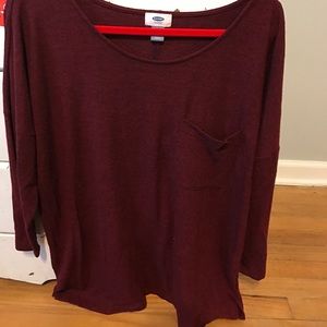 1/4 Length Sleeve Old Navy Thick Longer Shirt