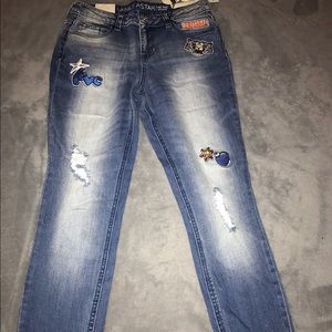 Dark wash jeans