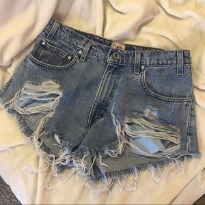 LF Distressed Shorts