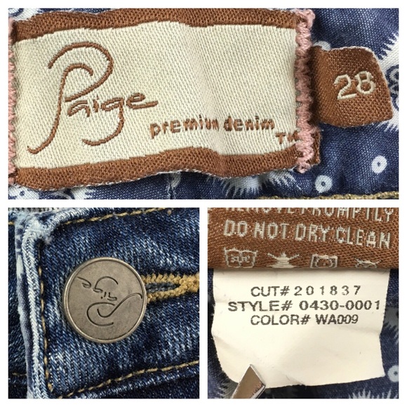 💸Paige Denim Rising Glen Bootcut denim Jean sz 28 - Picture 7 of 14