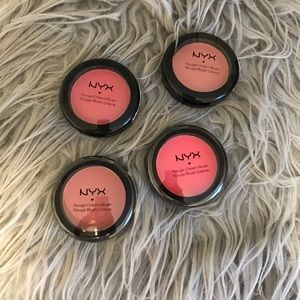 NYX Cream Blushes