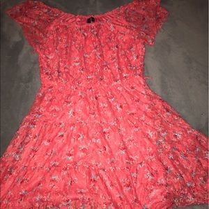 Colorful floral dress