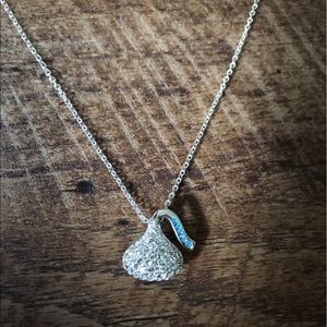 Hershey's kiss necklace