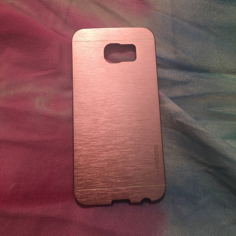 Metal pink case for Samsung galaxy s6