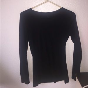 Long sleeve black shirt