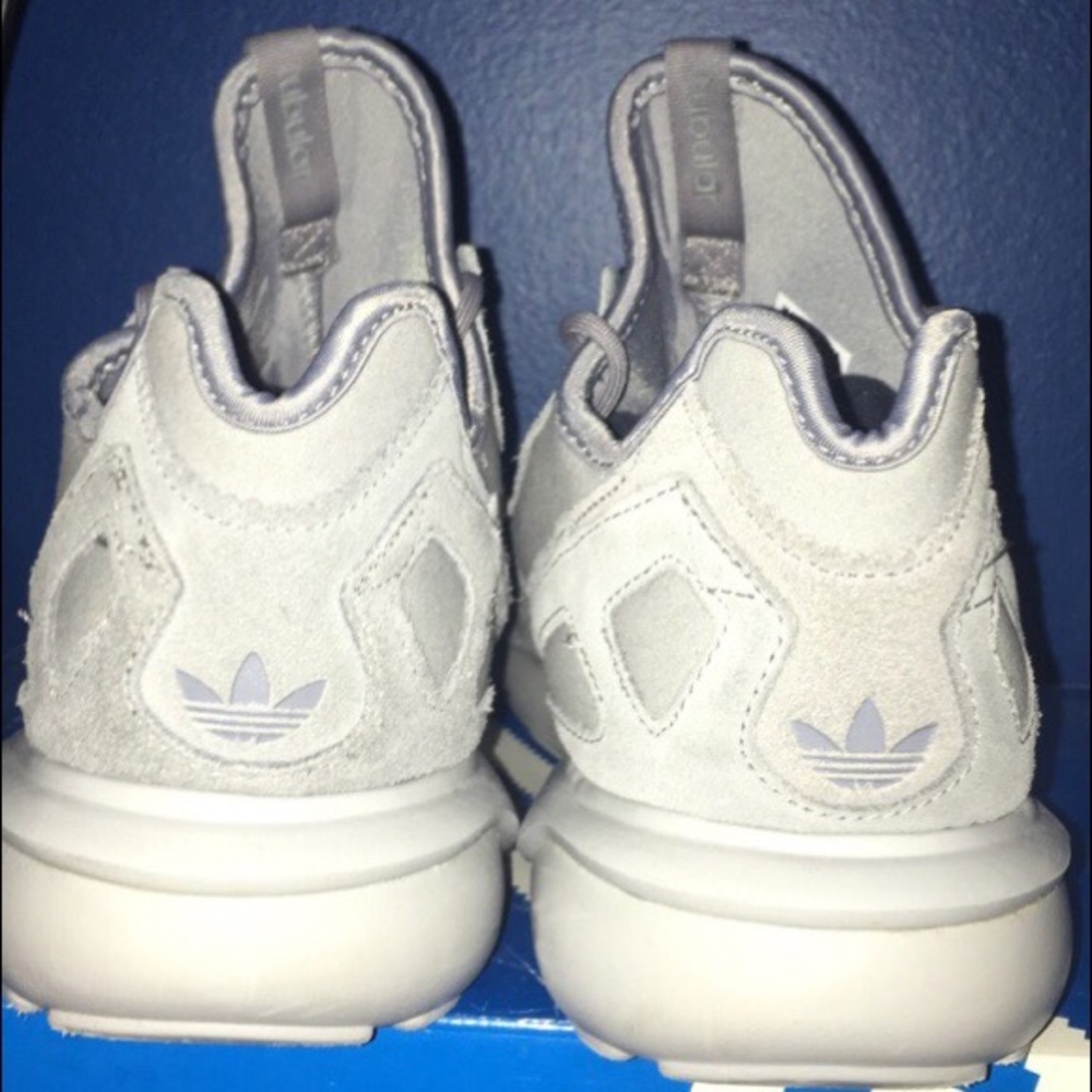Limited Edition Gray Adidas Tubulars