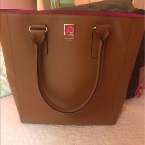 Tan Kate Spade Leather Bag