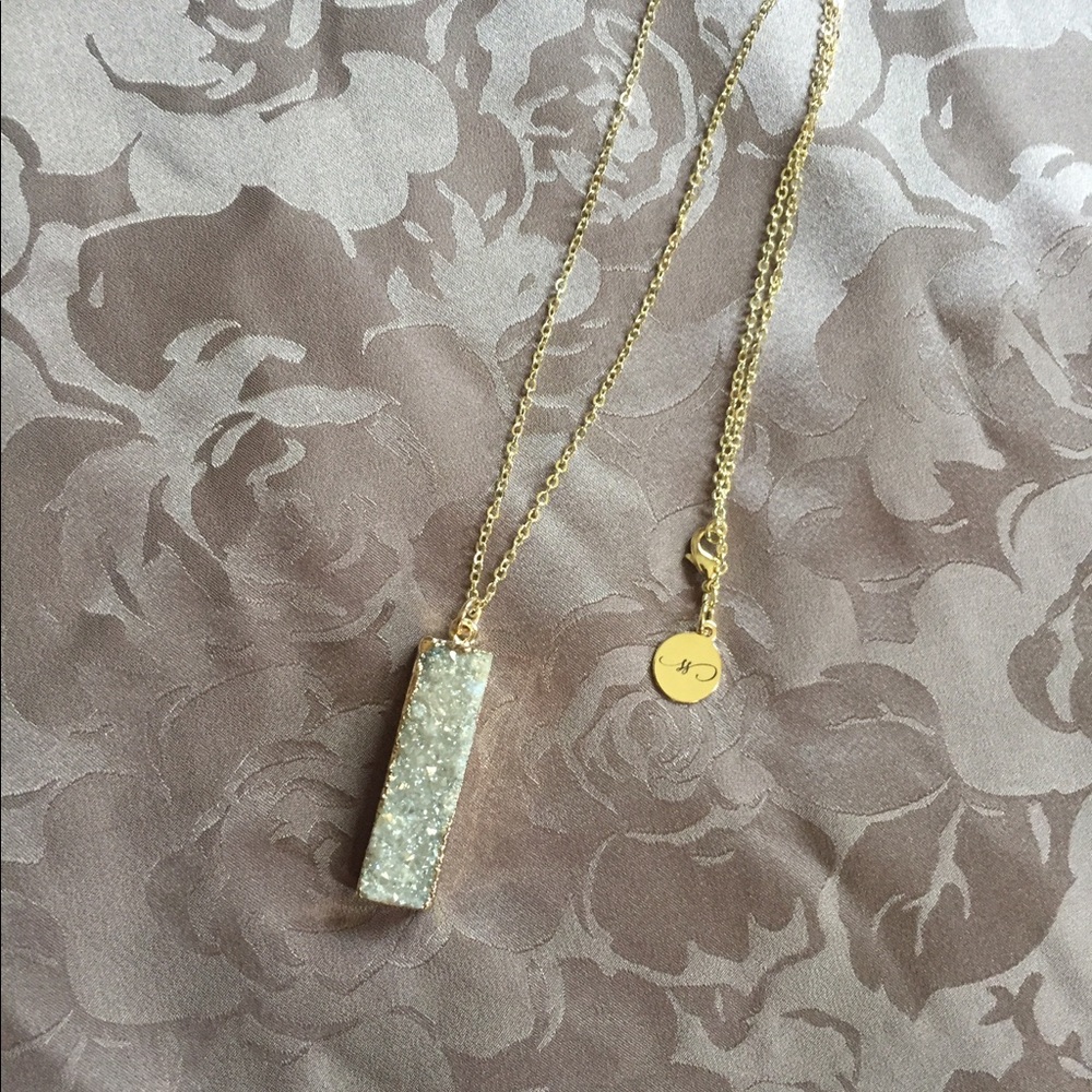 Druzy Quartz Necklace