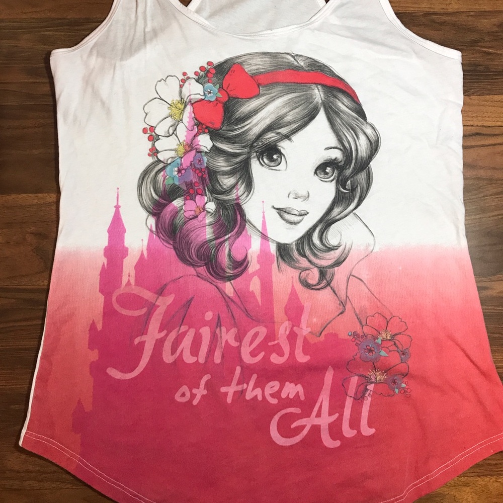 Hot Topic Racerback Tank- Snow White