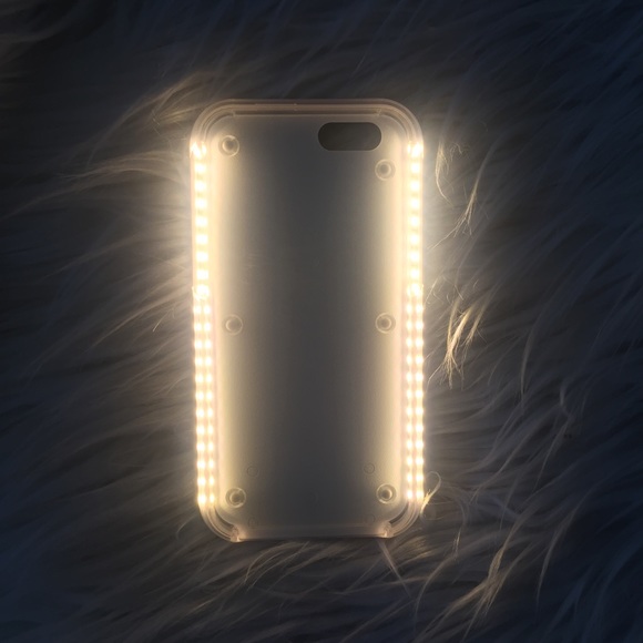 White Lumee light up phone case ☮️☮️ - Picture 3 of 4