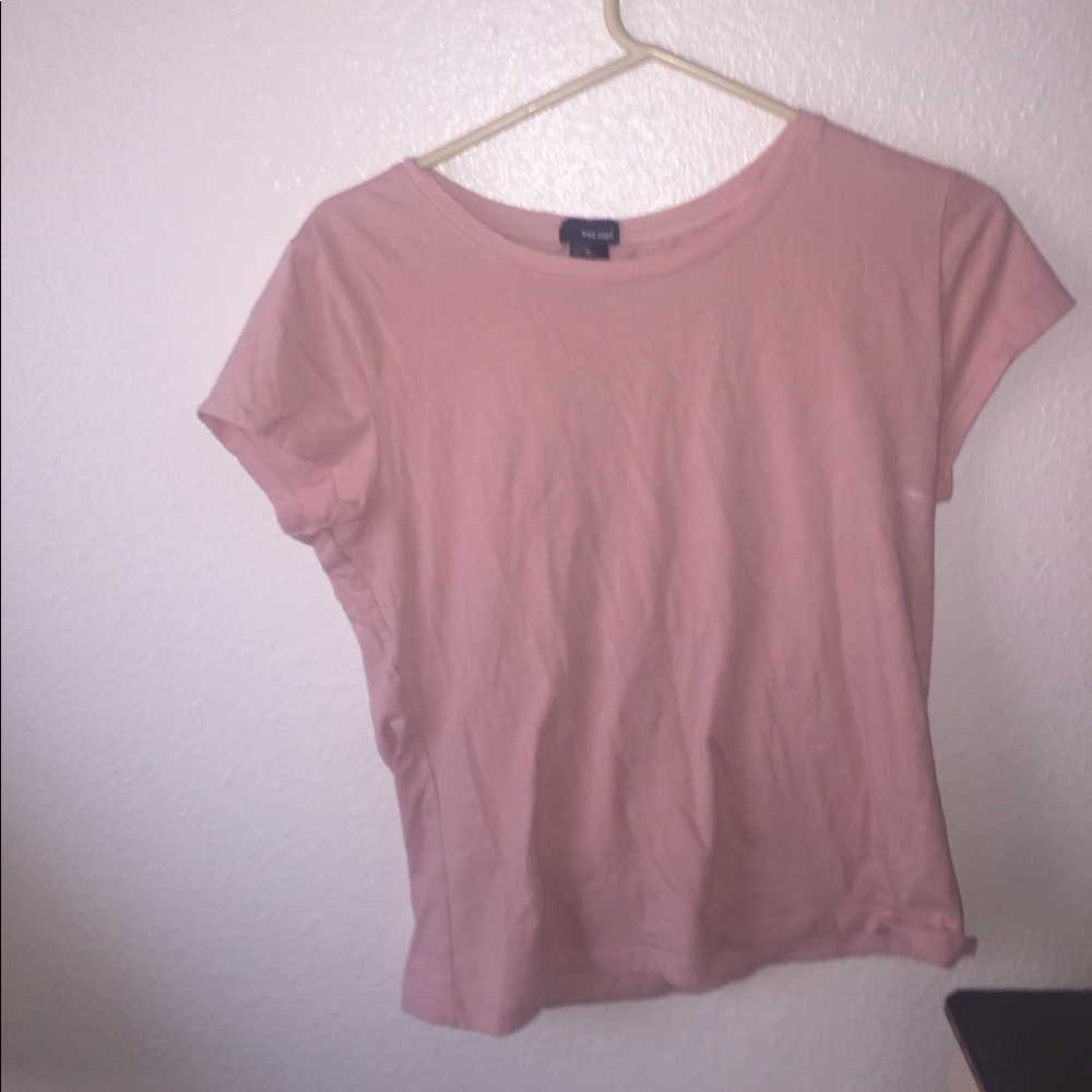 A light pink shirt