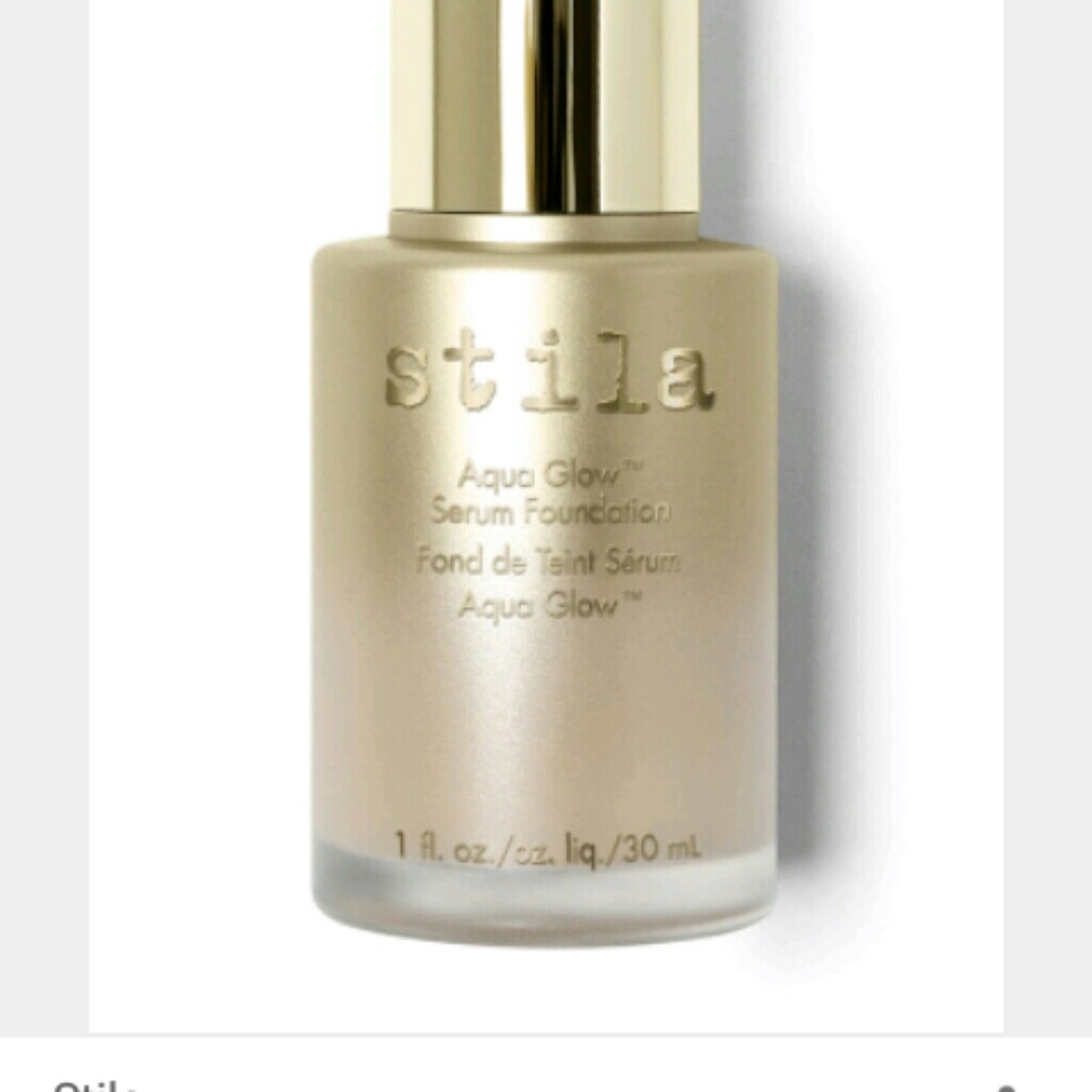 Stila aqua glow serum foundation. Shade dark.
