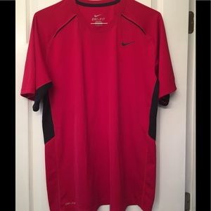 Red men's Nike shirt