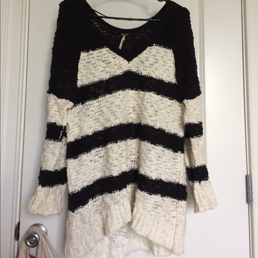 Striped Free People Sweater