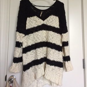 Striped Free People Sweater
