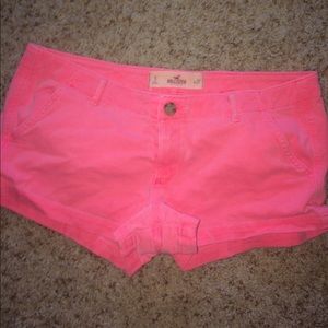 Pink shorts