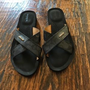 Coach sandals