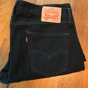 Levi 505 34 x 34 black