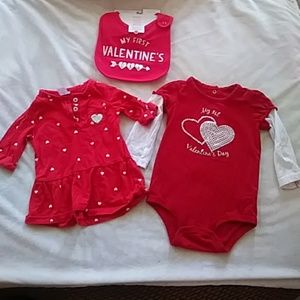 1st Valentine's outfit (9months)